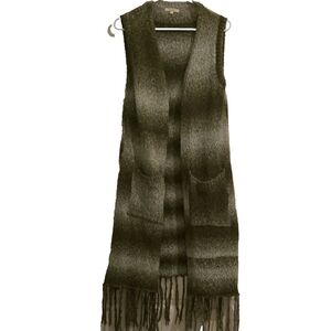 Easel Gray Knit Sweater